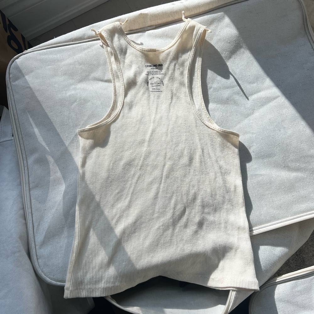 Orseund Iris Cream Tank Top